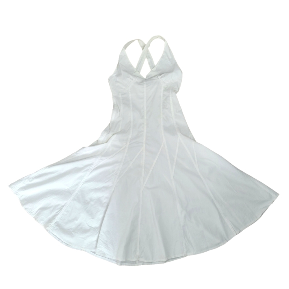 Camaïeu white midi dress